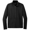 Port Authority Men's Black Accord Stretch Fleece Full-Zip