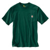 Carhartt Men's Tall Hunter Green Workwear Pocket S/S T-Shirt
