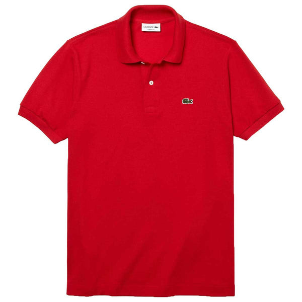 Lacoste Red Short Classic Pique Polo
