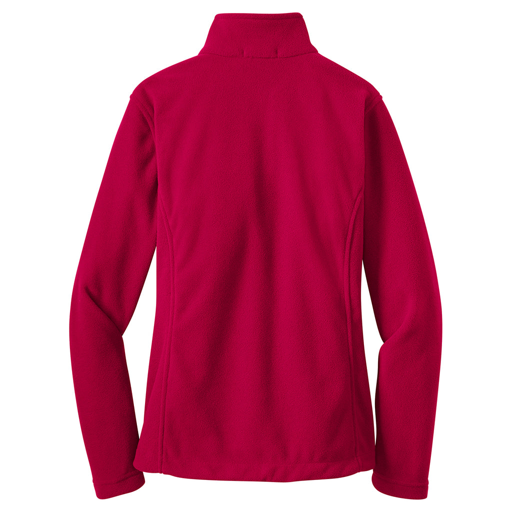 Port Authority Women's True Red Value Fleece Jacket