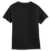 Sport-Tek Women's Black Dri-Mesh V-Neck T-Shirt