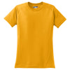 Sport-Tek Women's Gold Dry Zone Raglan Accent T-Shirt