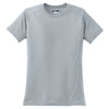 Sport-Tek Women's Silver Dry Zone Raglan Accent T-Shirt