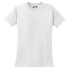 Sport-Tek Women's White Dry Zone Raglan Accent T-Shirt
