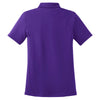 Sport-Tek Women's Purple Dry Zone Raglan Accent Polo