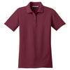 Port Authority Women's Burgundy Stain-Resistant Polo
