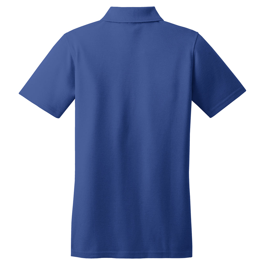 Port Authority Women's Royal Stain-Resistant Polo