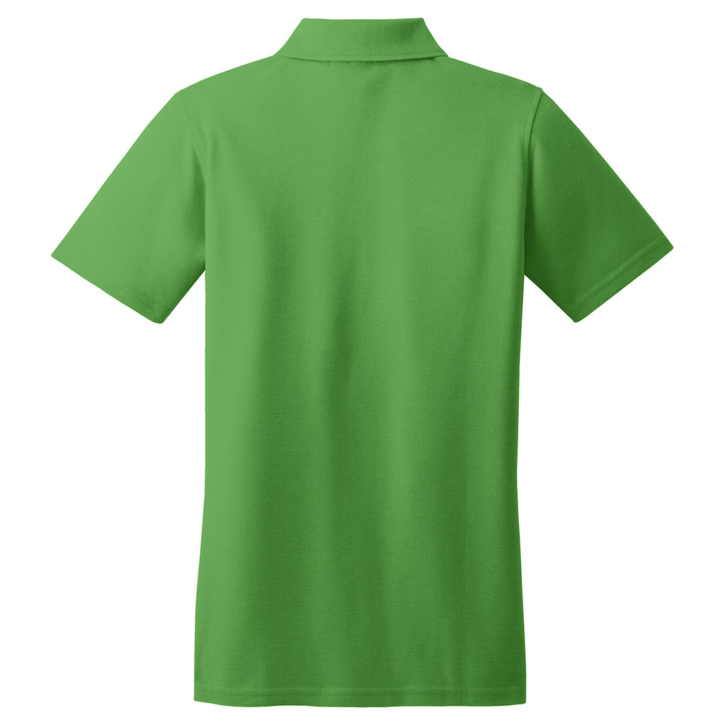 Port Authority Women's Vine Green Stain-Resistant Polo