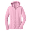 Port Authority Women's Petal Pink Modern Stretch Cotton Full-Zip Jacket