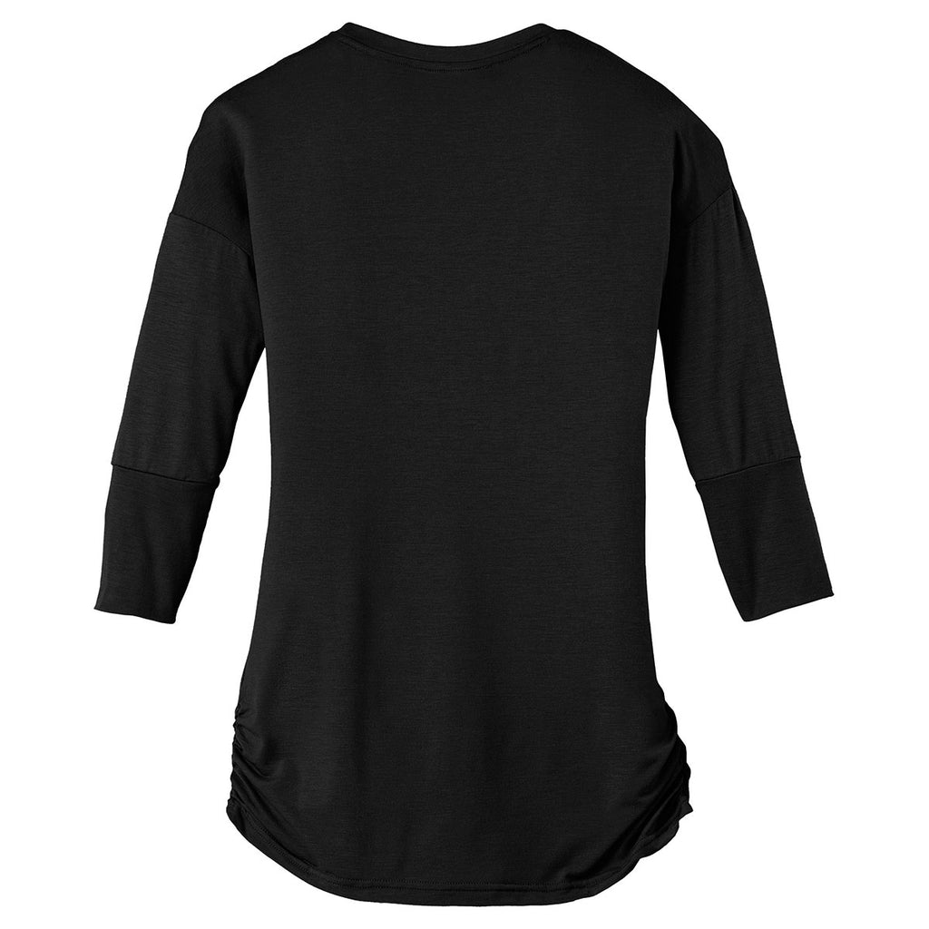 Port Authority Women's Black Concept Dolman Sleeve Shirt