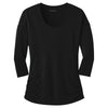 Port Authority Women's Black Concept Dolman Sleeve Shirt