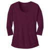 Port Authority Women's Purple Potion Concept Dolman Sleeve Shirt