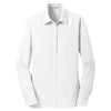 Port Authority Women's White Dimension Knit Dress Shirt