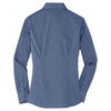 Port Authority Women's Deep Blue Crosshatch Easy Care Shirt