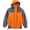 Port Authority Men's Cadmium Orange/Graphite Tall Nootka Jacket