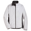 Port Authority Women's White/Graphite Two-Tone Soft Shell Jacket