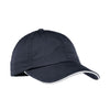 Port Authority Women's Classic Navy/White Sandwich Bill Cap with Striped Closure