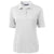 Cutter & Buck Women's White Virtue Eco Pique Recycled Polo