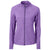 Cutter & Buck Women's College Purple Heather Adapt Eco Knit Heather Recycled Full Zip