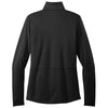 Port Authority Women's Black Accord Stretch Fleece Full-Zip