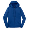 Sport-Tek Women's True Royal Sport-Wick Fleece Full-Zip Hooded Jacket