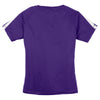 Sport-Tek Women's Purple/White Colorblock PosiCharge Competitor Tee