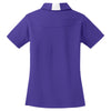 Sport-Tek Women's Purple/White Side Blocked Micropique Sport-Wick Polo