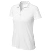 Sport-Tek Women's White UV Micropique Polo