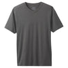 prAna Men's Charcoal V-Neck T-Shirt