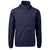 Cutter & Buck Men's Navy Blue Charter Eco Recycled Anorak Jacket