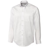 Cutter & Buck Men's White L/S Epic Easy Care Royal Oxford Dress Shirt