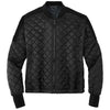 Mercer+Mettle Women's Deep Black Boxy Quilted Jacket