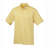 Clique Men's Yellow S/S Fairfax Polo