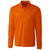 Clique Men's Orange Long Sleeve Spin Pique Polo