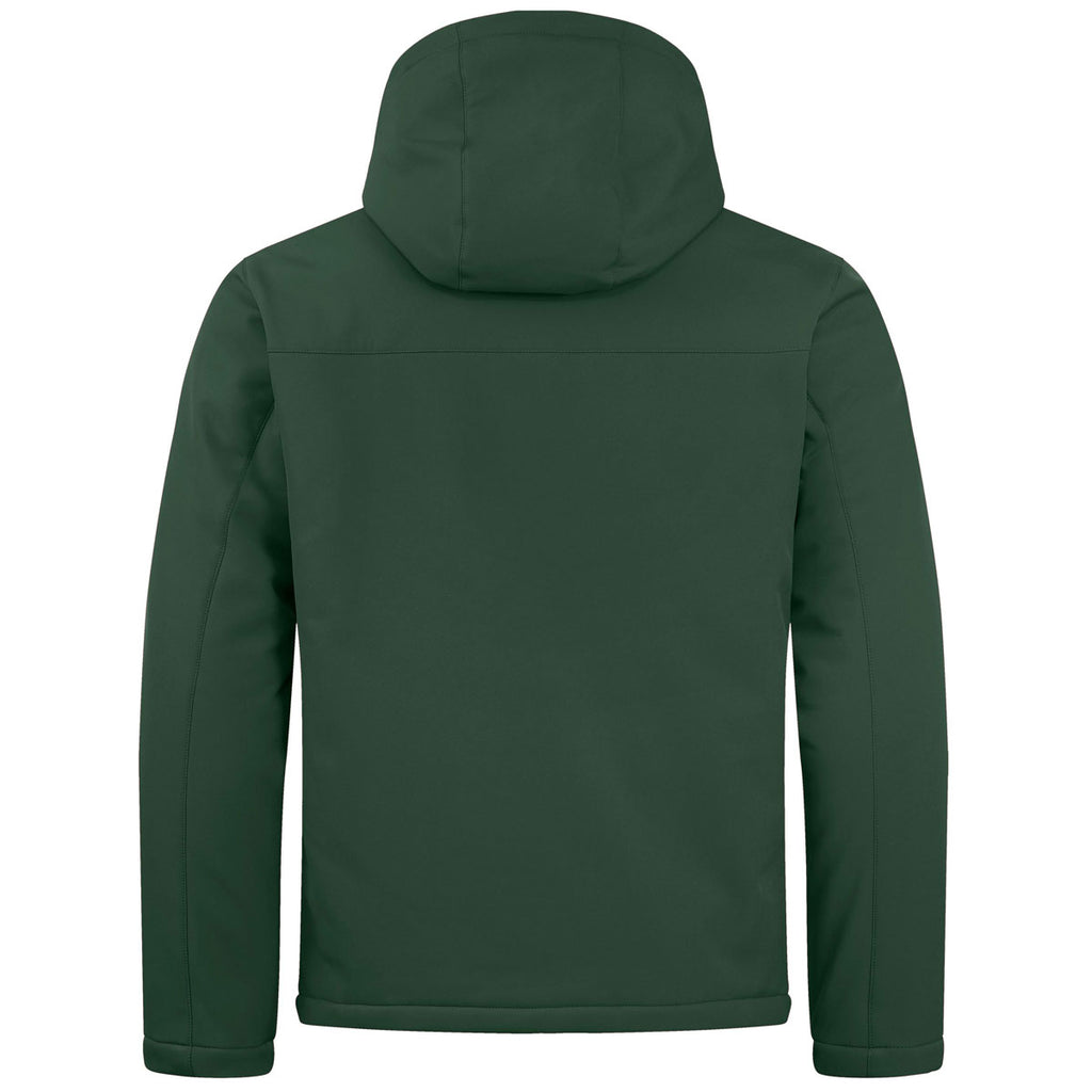 Clique Men's Bottle Green Equinox Insulated Softshell Jacket