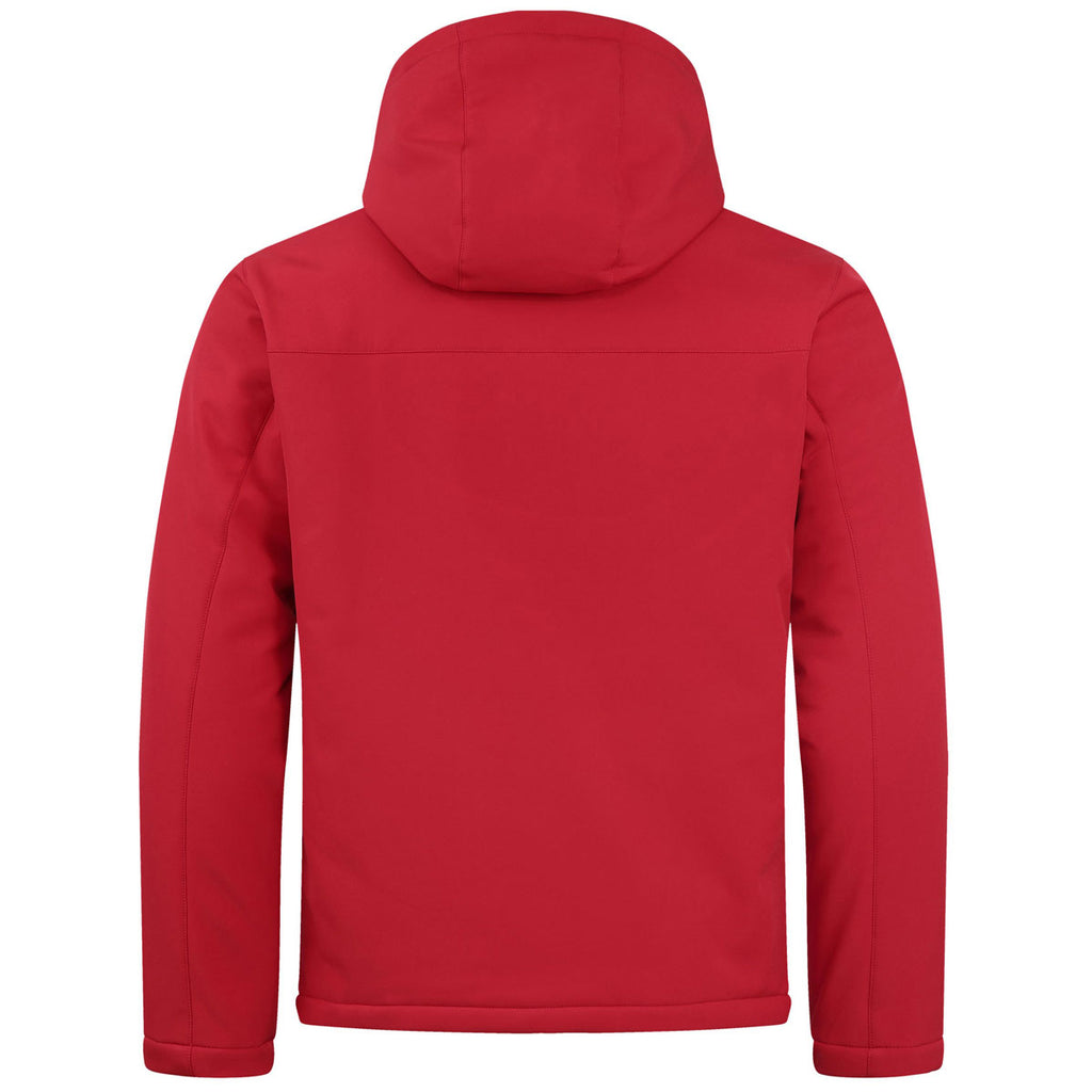 Clique Men's Red Equinox Insulated Softshell Jacket