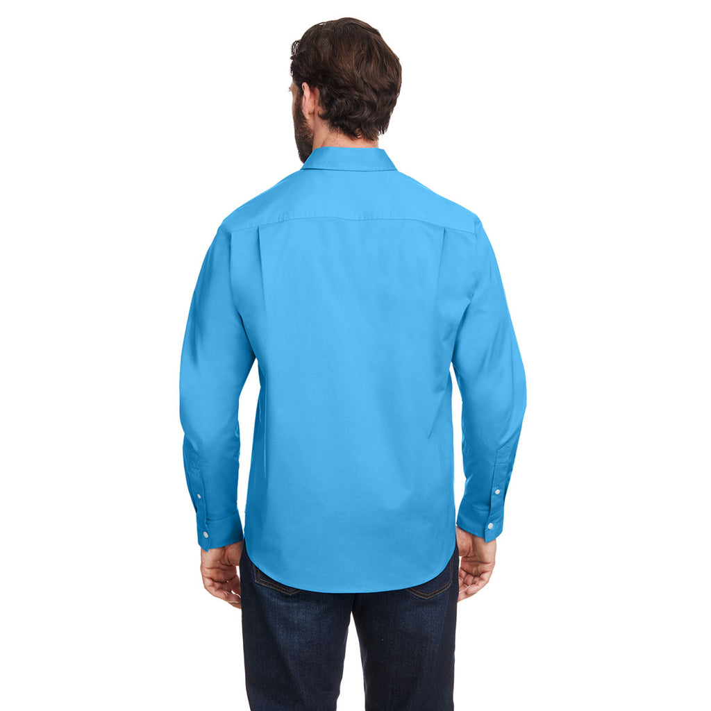 Nautica Men's Azure Blue Staysail Shirt