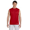 New Balance Men's Cherry Red Ndurance Athletic Workout T-Shirt