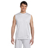 New Balance Men's White Ndurance Athletic Workout T-Shirt