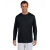New Balance Men's Black Ndurance Athletic Long-Sleeve T-Shirt
