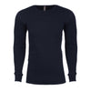 Next Level Men's Midnight Navy Blended Thermal Tee