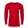 Next Level Men's Red Blended Thermal Tee