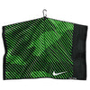 Nike Face/Club Black/Voltage Green Jacquard Towel