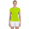 New Balance Women's Safety Green Tempo Performance T-Shirt