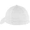 New Era White Unstructured Stretch Cotton Cap