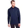 North End Men's Classic Navy Jaq Snap-Up Stretch Performance Pullover