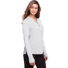 North End Women's Platinum Jaq Snap-Up Stretch Performance Pullover