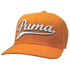 Puma Golf Vibrant Orange Script Cool Relaxed Cap