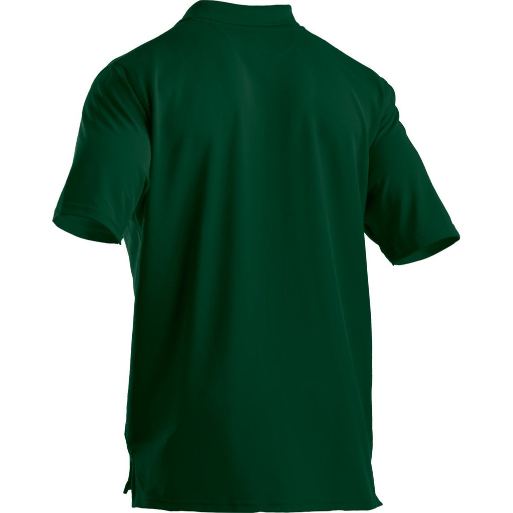 Under Armour Men's Forest Green Performance Team Polo