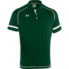 Under Armour Men's Forest Green/White Dominance Polo